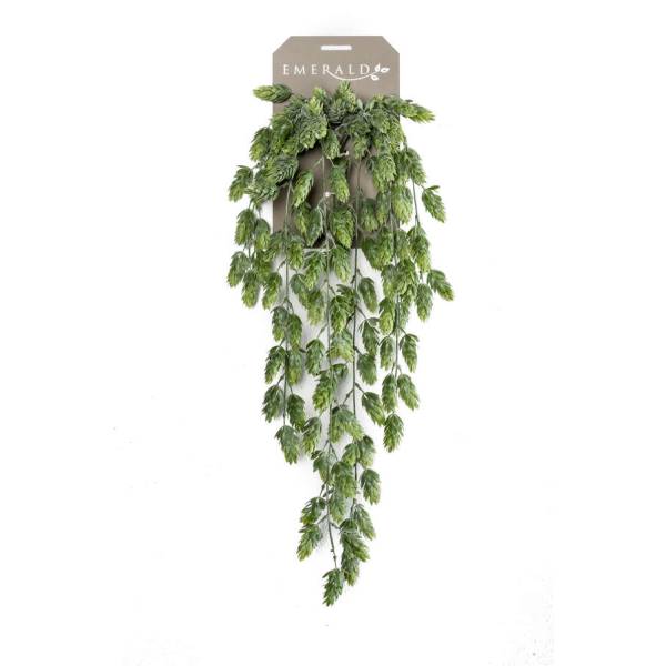künstlicher Hopfen hängend L. 70cm grün Emerald Kunstblumen