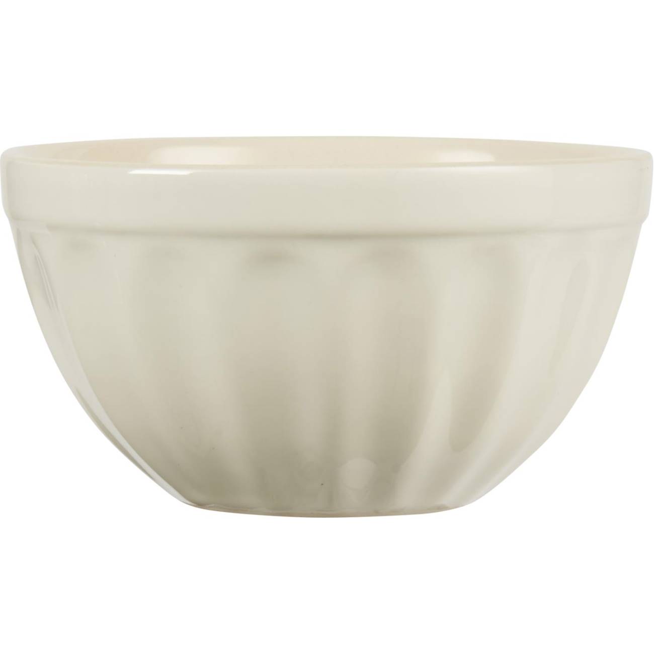 Müslischale MYNTE Butter Cream für 300ml,Durchmesser 13cm cremeweiß Steingut Ib von LAURSEN