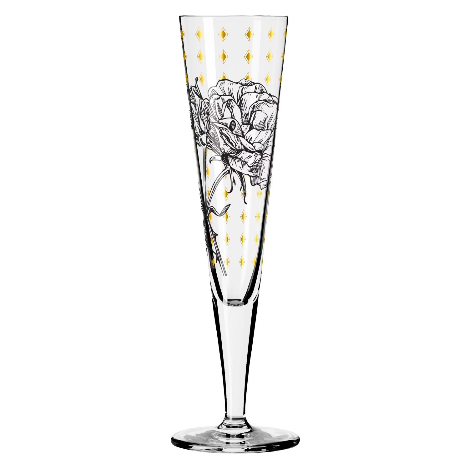 Ritzenhoff GOLDNACHT CHAMPUS Champagnerglas #30 by Lisa Hofgärtner 2023