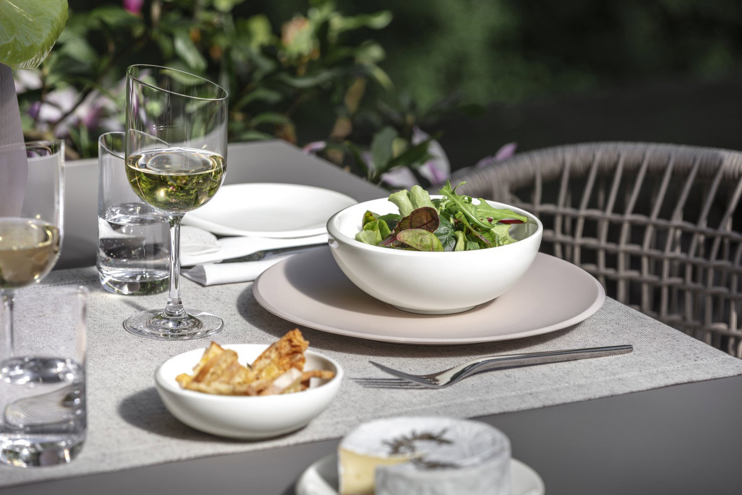 Villeroy & Boch NewMoon 6er Set Müslischale 750 ml weiß Porzellan