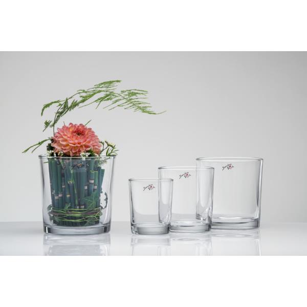 12er Set Teelichthalter Windlicht Dekoglas CYLI Höhe 8,5cm,Durchmesser 7,5cm von SANDRA RICH