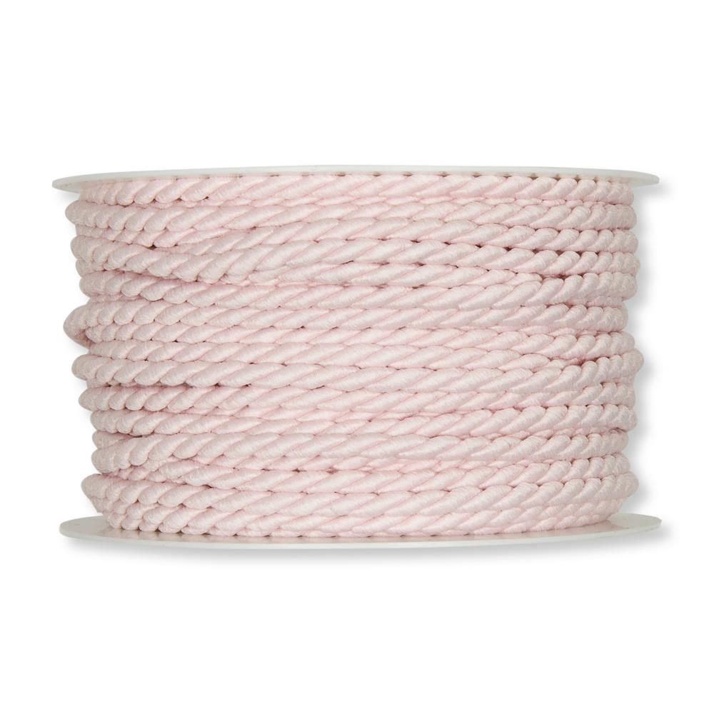 Schleifenband (1m = 0,40EUR) Dekoband, Kordel rosa 4mm 20m Rolle, von HALBACH