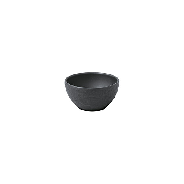  von VILLEROY & BOCH Manufacture Rock Dipschälchen schwarz,Durchmesser 8cm Porzellan