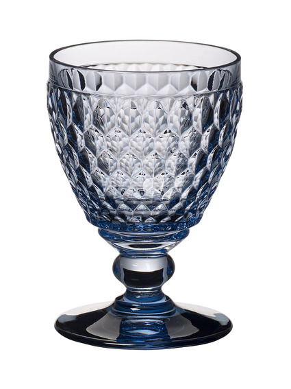  von VILLEROY & BOCH Boston Coloured Kelch, Weißweinglas auf Fuß blau 125ml