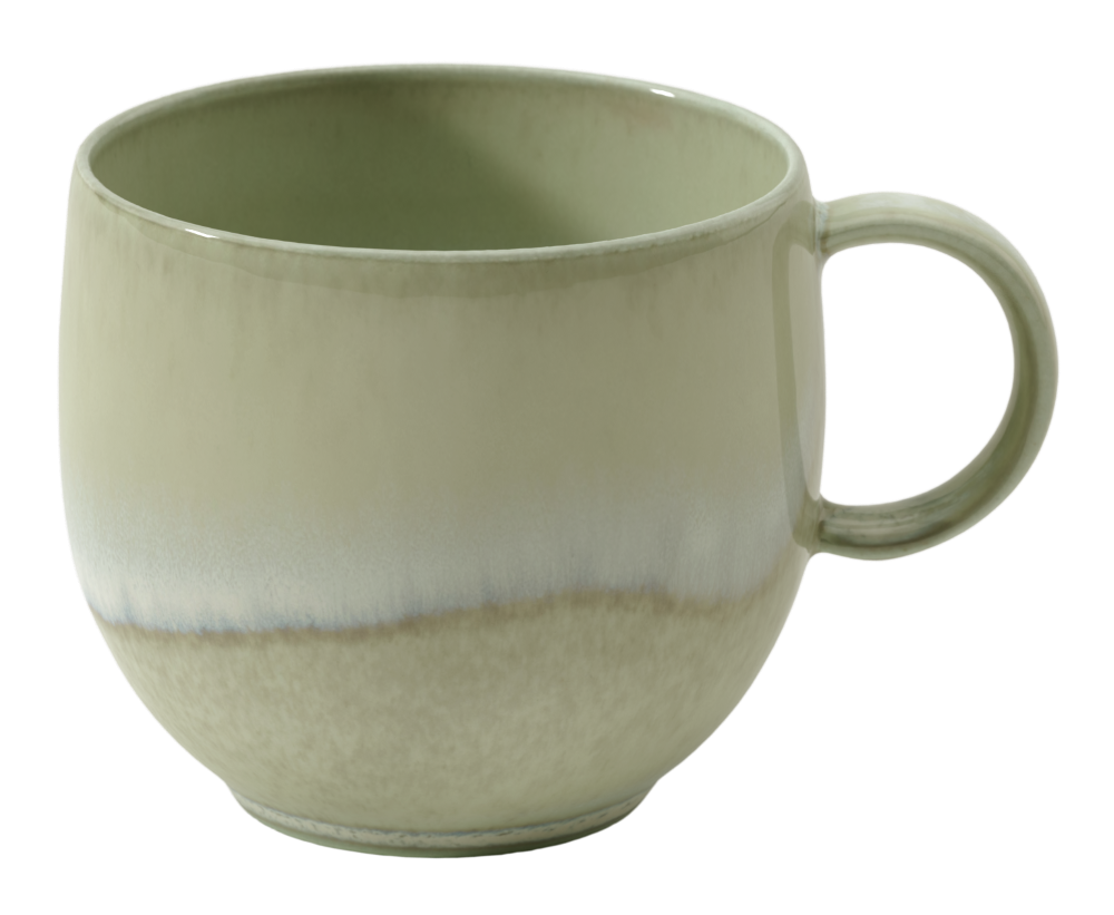 like. by Villeroy & Boch Perlemor Alga Kaffeebecher 210 ml grün Porzellan
