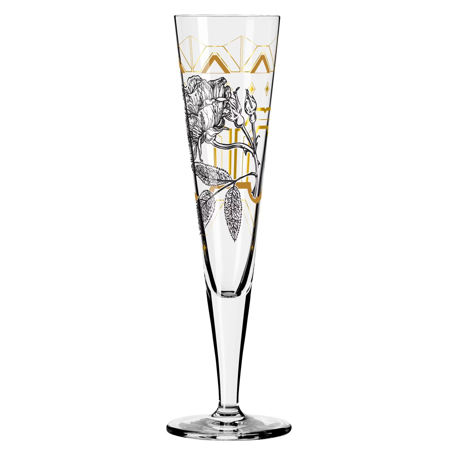 Ritzenhoff GOLDNACHT CHAMPUS Champagnerglas #29 by Lisa Hofgärtner 2023