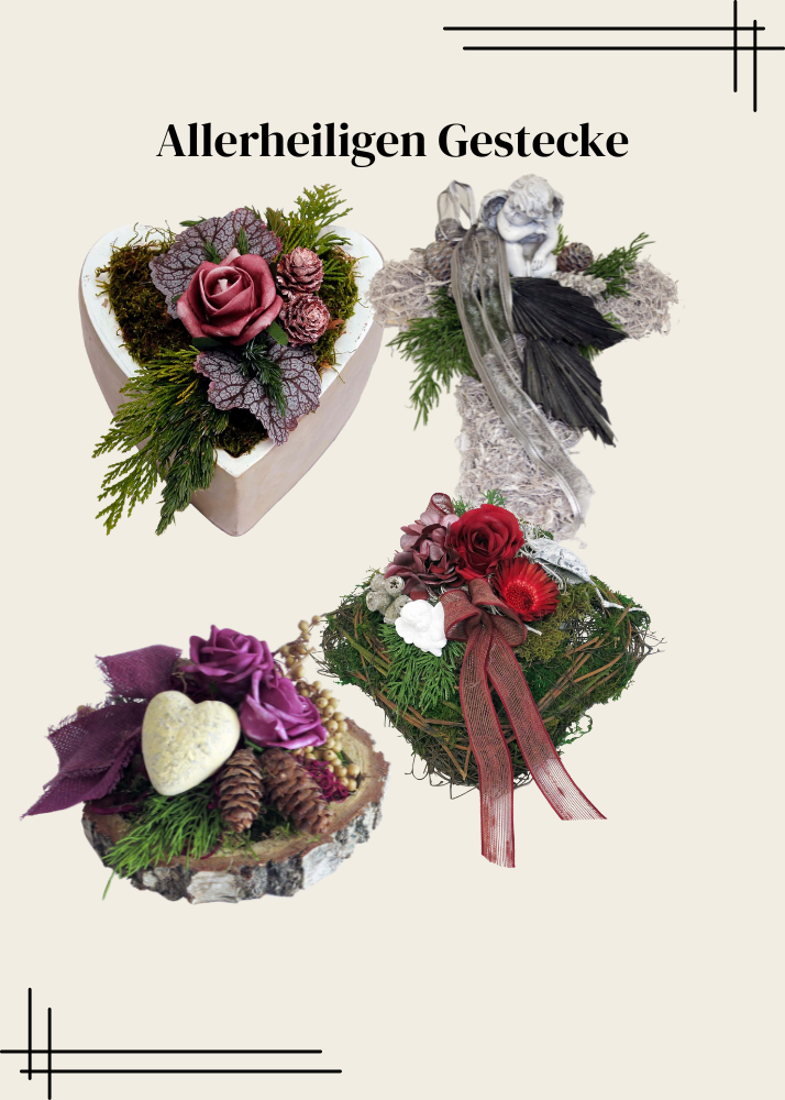 Grabschmuck und Grabgestecke