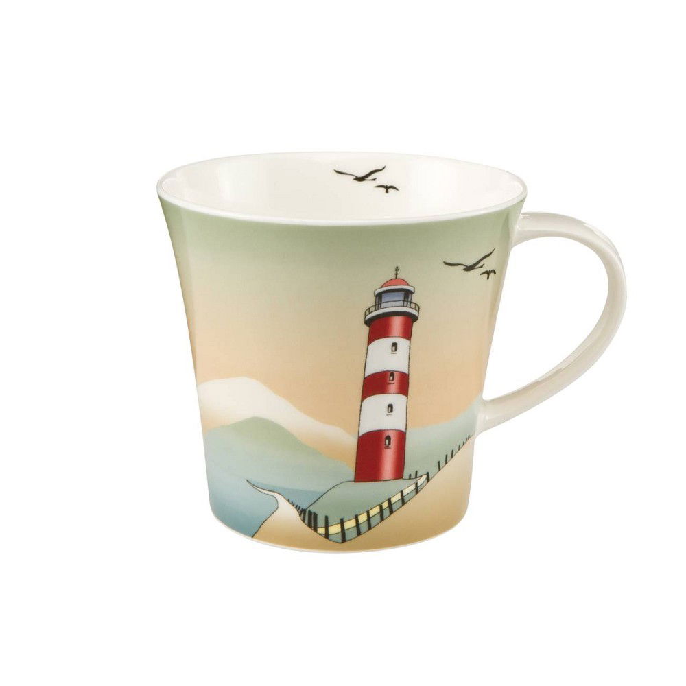 Becher, Tasse Scandic Home Lighthouses Leuchtturm für 350ml von GOEBEL Porzellan