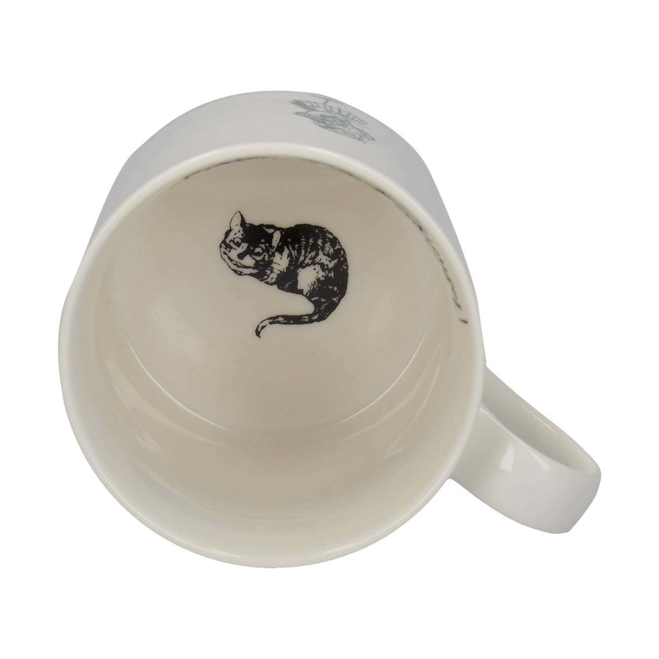 Becher, Tasse ALICE IN WONDERLAND Alice 350ml schwarz weiß von Creative Tops