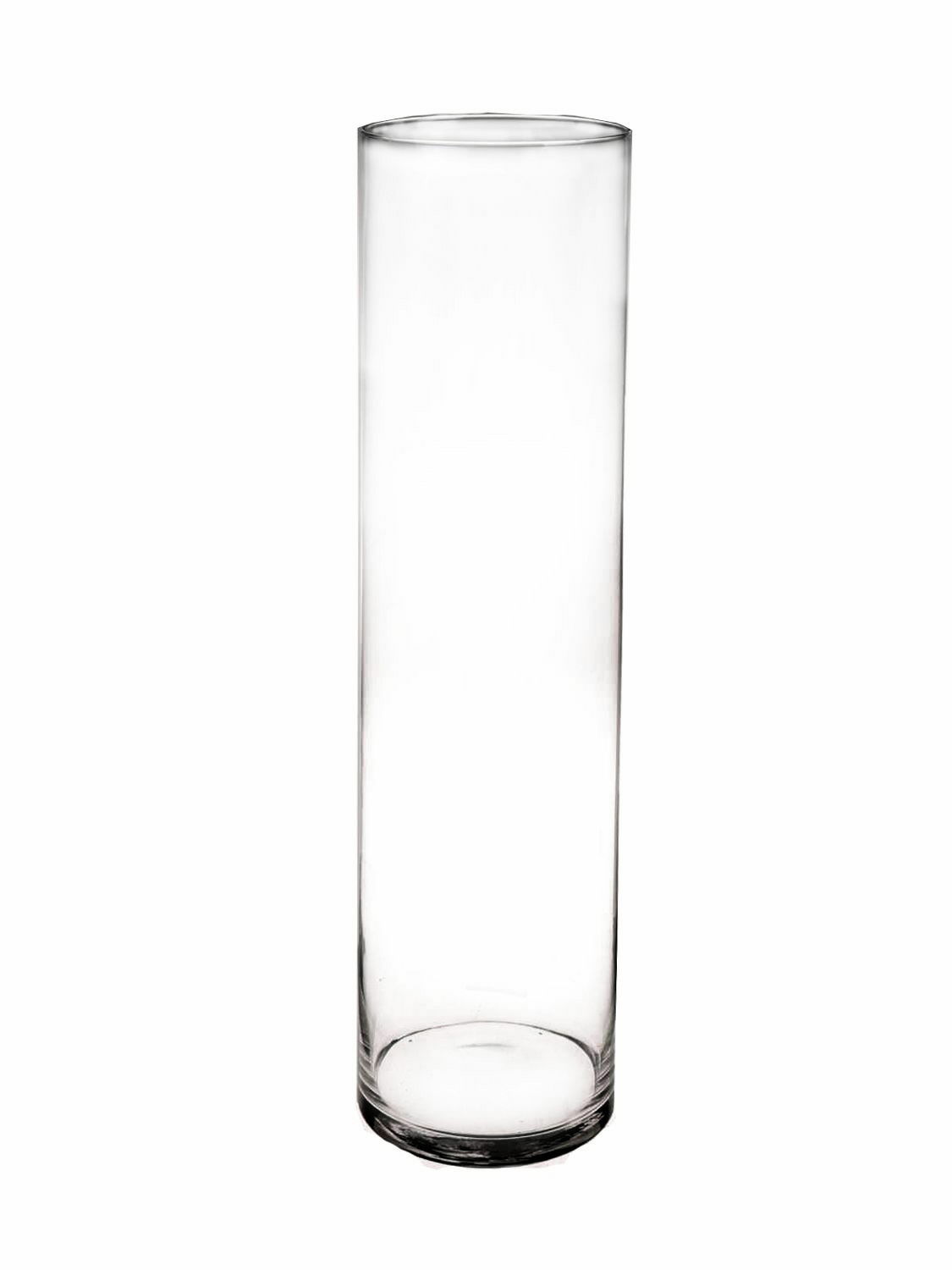 Dekoglas Bodenvase BASIC COLLECTION Zylinder Höhe 60cm,Durchmesser 15.5cm klar Glas von DUIF