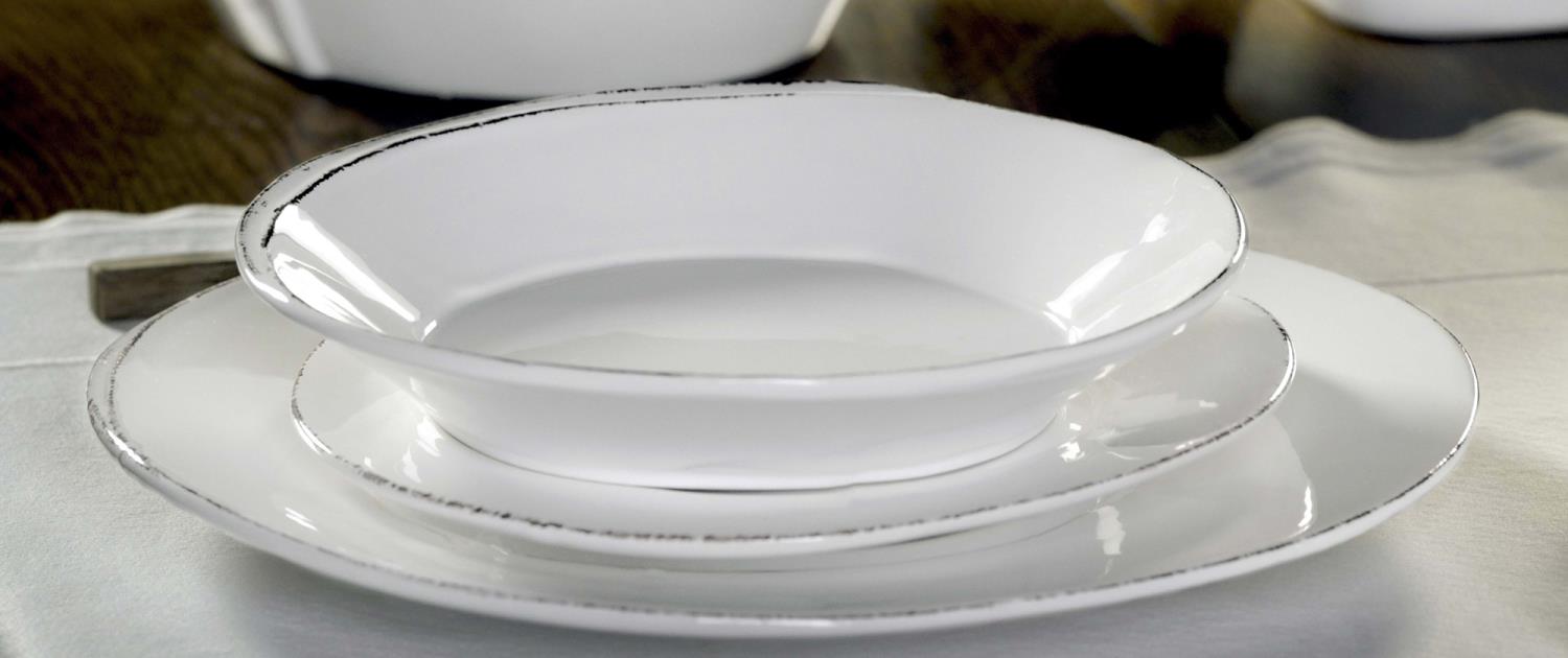 Becher, Tasse LASTRA BIANCO weiß,Durchmesser 10cm Höhe 11cm Keramik VIRGINIA CASA, von CERAMICHE VIR