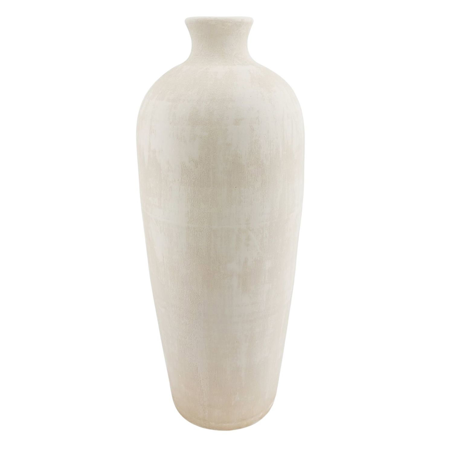 Bodenvase AVION 80cm - konisch, creme grau, Keramik, Ø34cm CreaFlor Home | 80cm