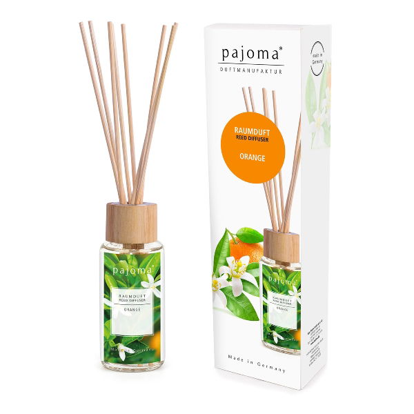  von PAJOMA Raumduft Orange 100 ml Flasche mit Holzaufsatz