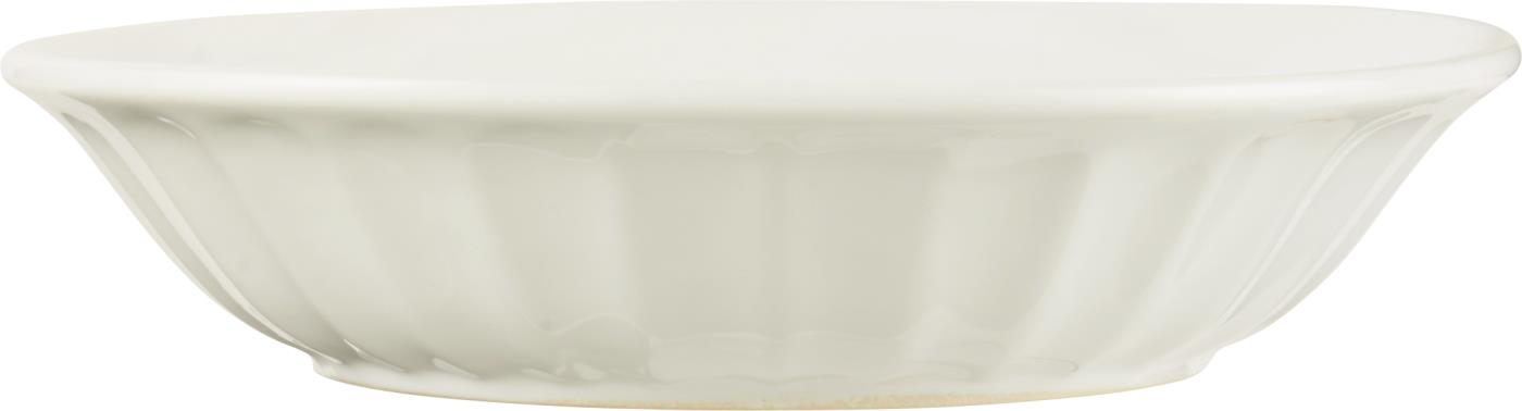 Suppenteller, Schale Mynte Butter Cream,Durchmesser 21cm Steingut Ib von LAURSEN