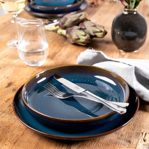 like. by von VILLEROY & BOCH Crafted Denim 6er Set Frühstücksteller blau,Durchmesser 21cm Por