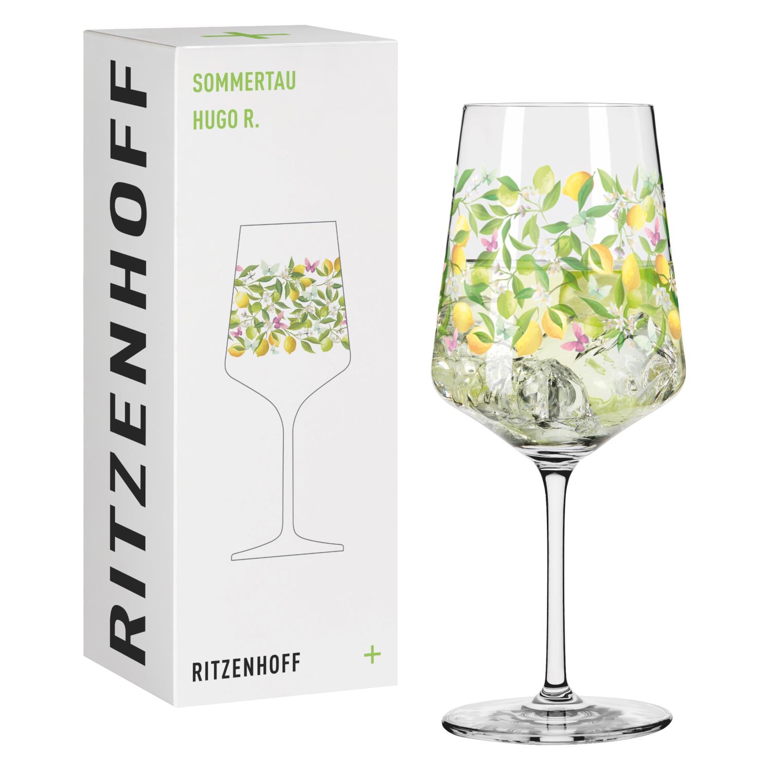 4er Set Ritzenhoff Hugo Aperitifgläser SOMMERTAU 11-14 MOTIVE SOMMER 2022