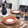 Villeroy & Boch Manufacture Glow Speiseteller kupfer Durchmesser 29cm Porzellan
