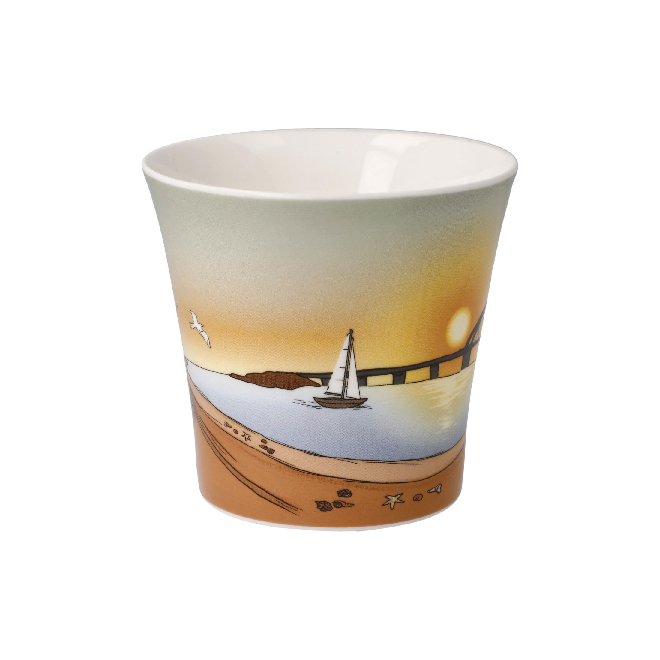 Becher, Tasse Scandic Home SEAVIEW für 350ml Porzellan von GOEBEL