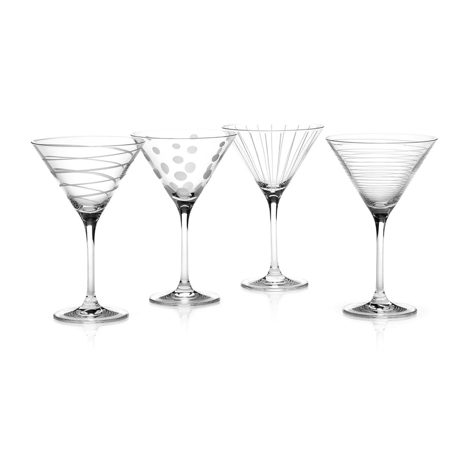 4er Set Martini Gläser MIKASA CHEERS für 290ml Glas KitchenCraft