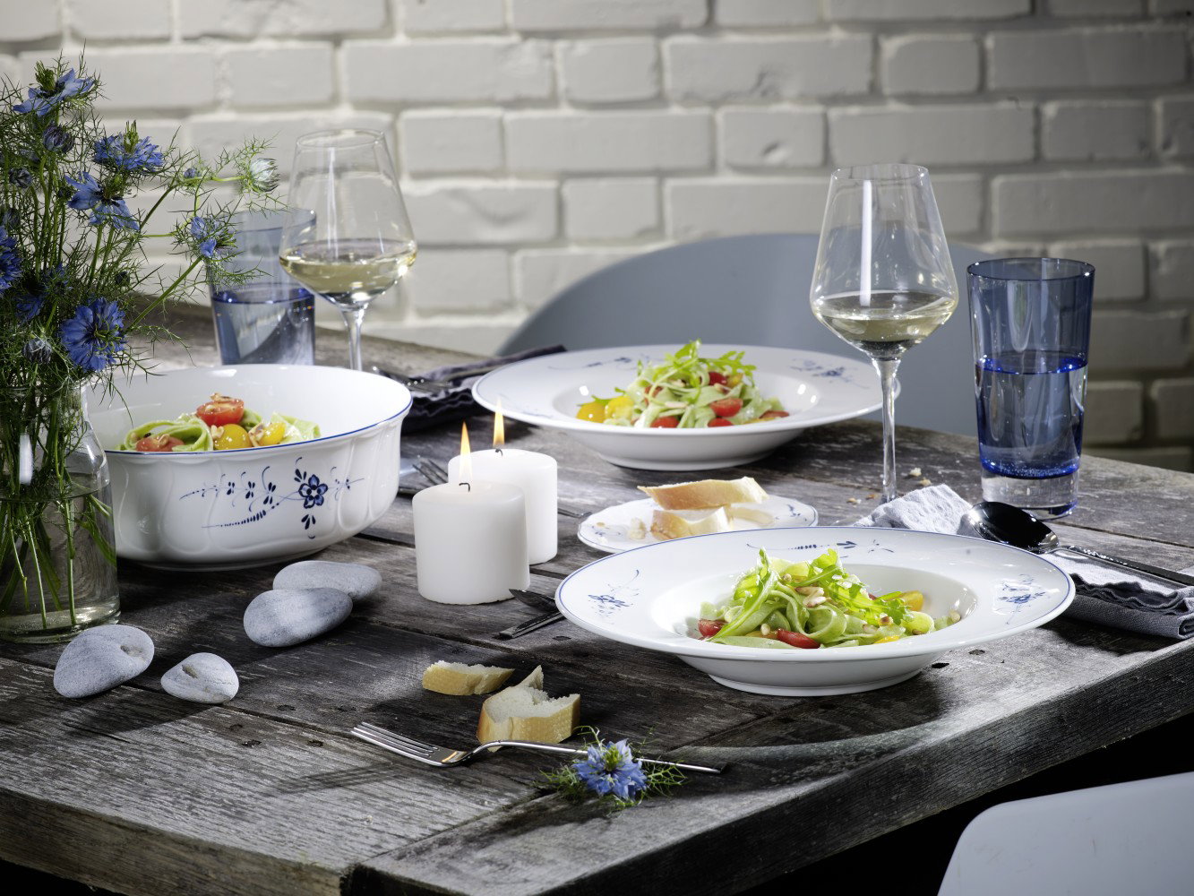 Villeroy & Boch Vieux Luxembourg 6er Set Suppenteller 23 cm Porzellan