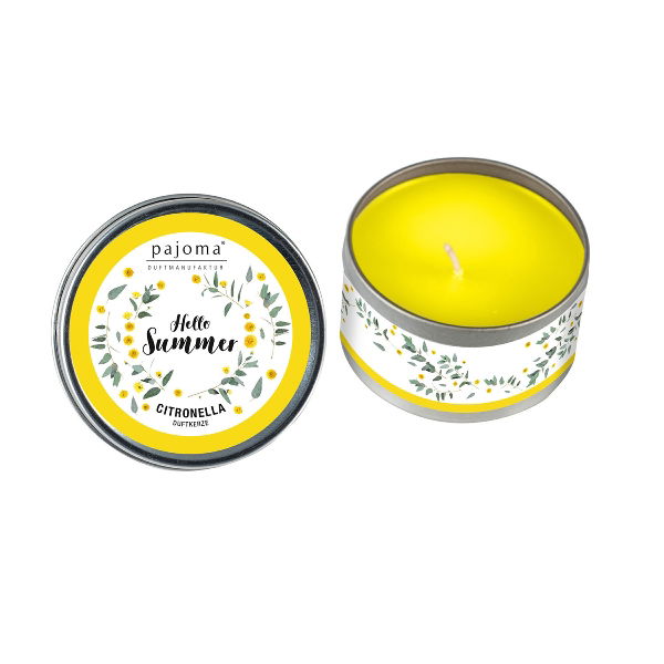 Duftkerze Citronella in Dose von PAJOMA