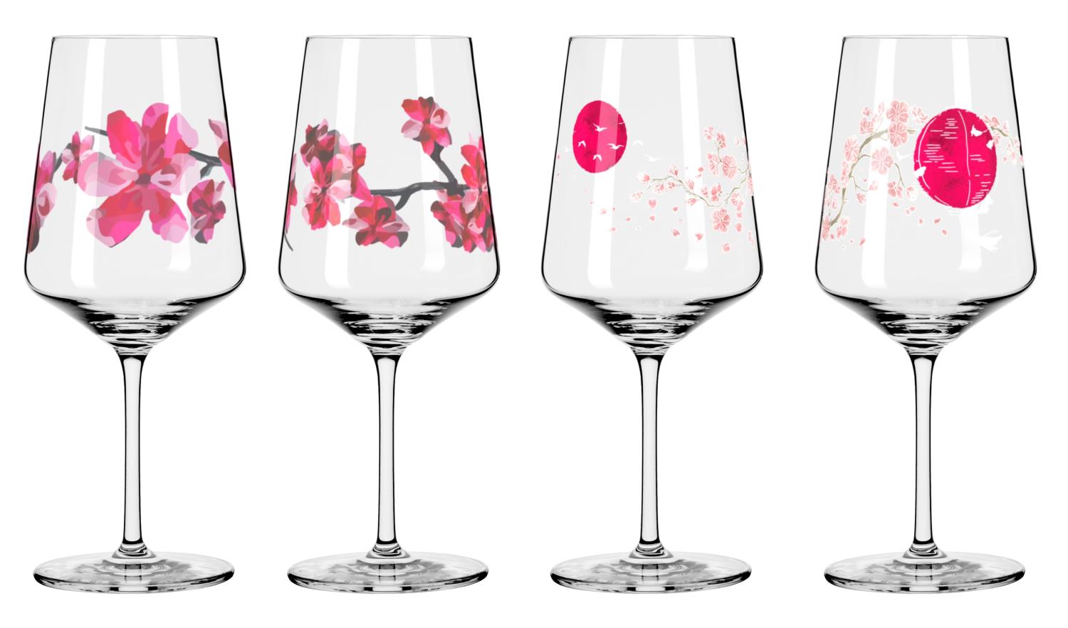 4er Set Ritzenhoff Aperitifgläser SOMMERSONETT Vasconcelos & Sparschuh 2023