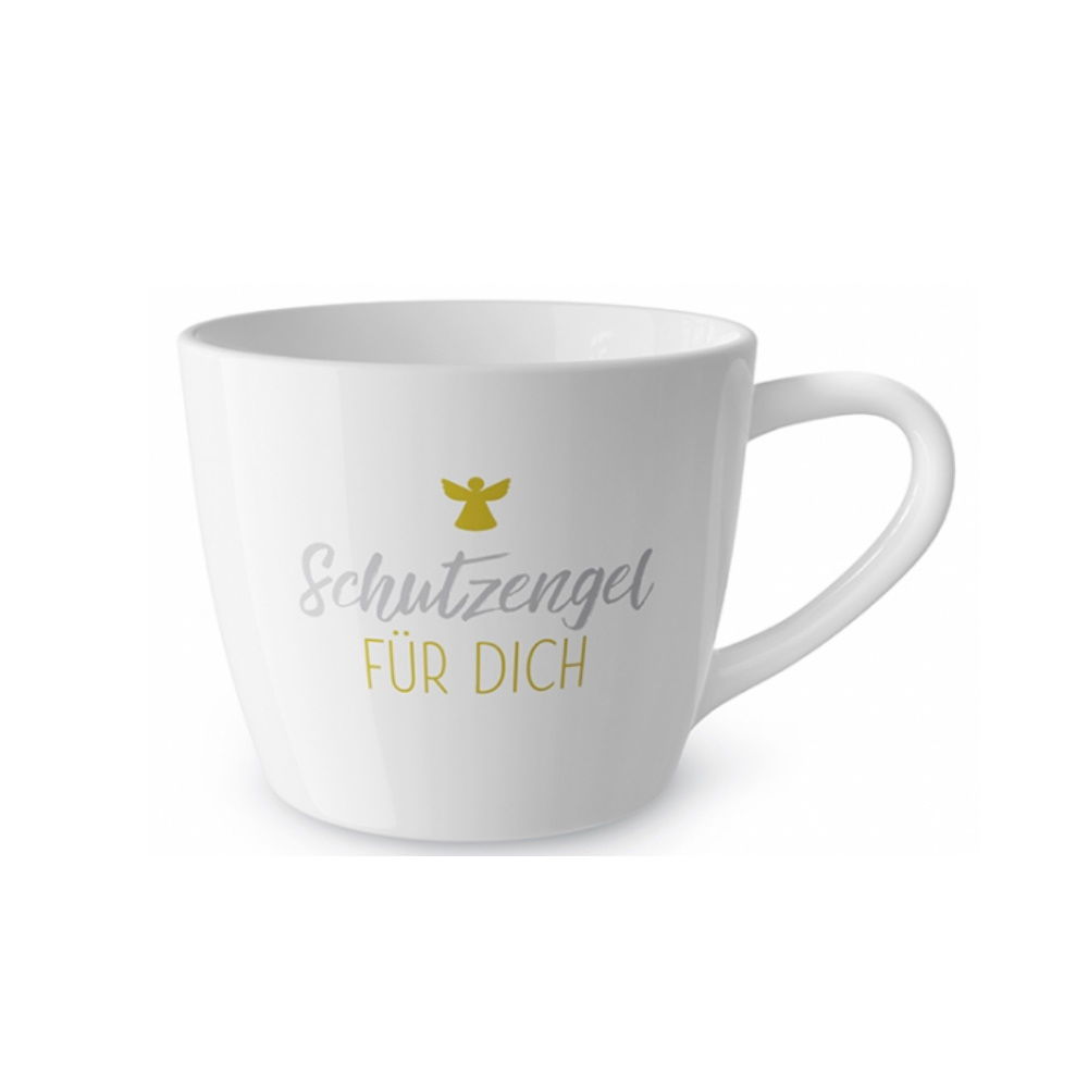 Maxibecher, Jumbotasse Schutzengel für Dich für 400ml Geschenk für Dich, von LA VIDA