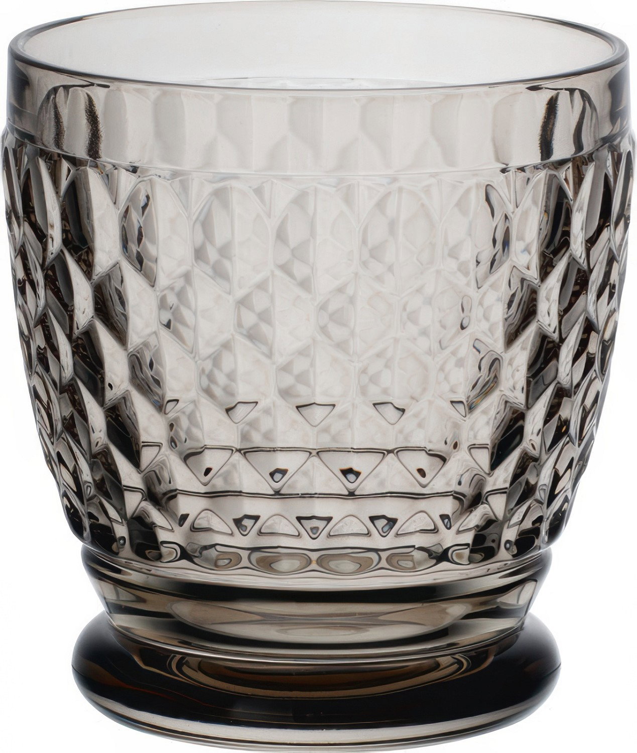 Villeroy & Boch Boston Coloured 4er Set Wasser- und Cocktailglas 200 ml Smoke Kristallglas