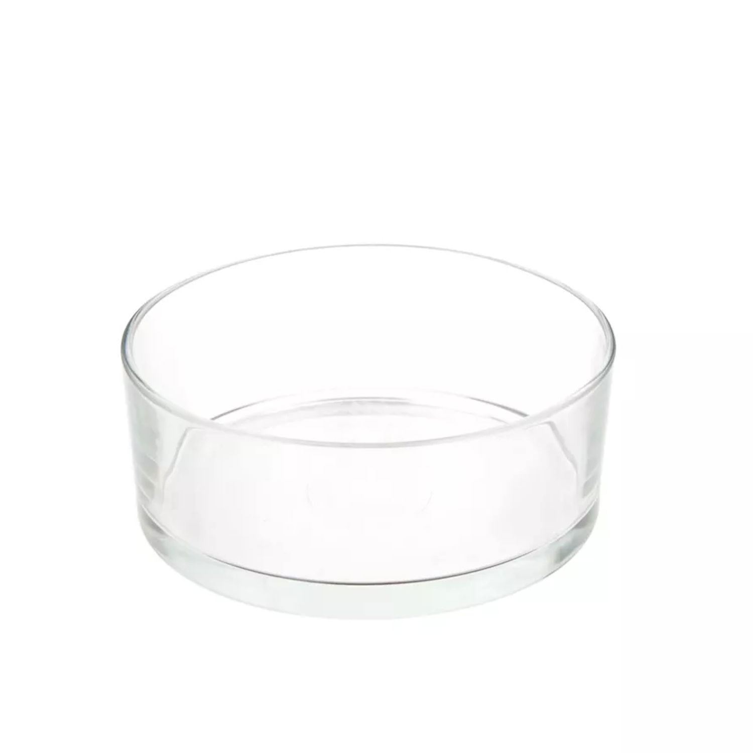Glasschale BASIC COLLECTION,Durchmesser 19cm Höhe 7,5cm transparent Maschinenglas  von DUIF