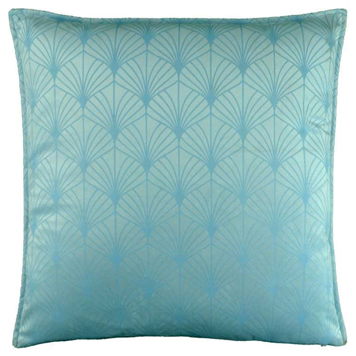 Kissenhülle, Kissenbezug ART DECO 45x45cm blue haze hellblau Lemetex