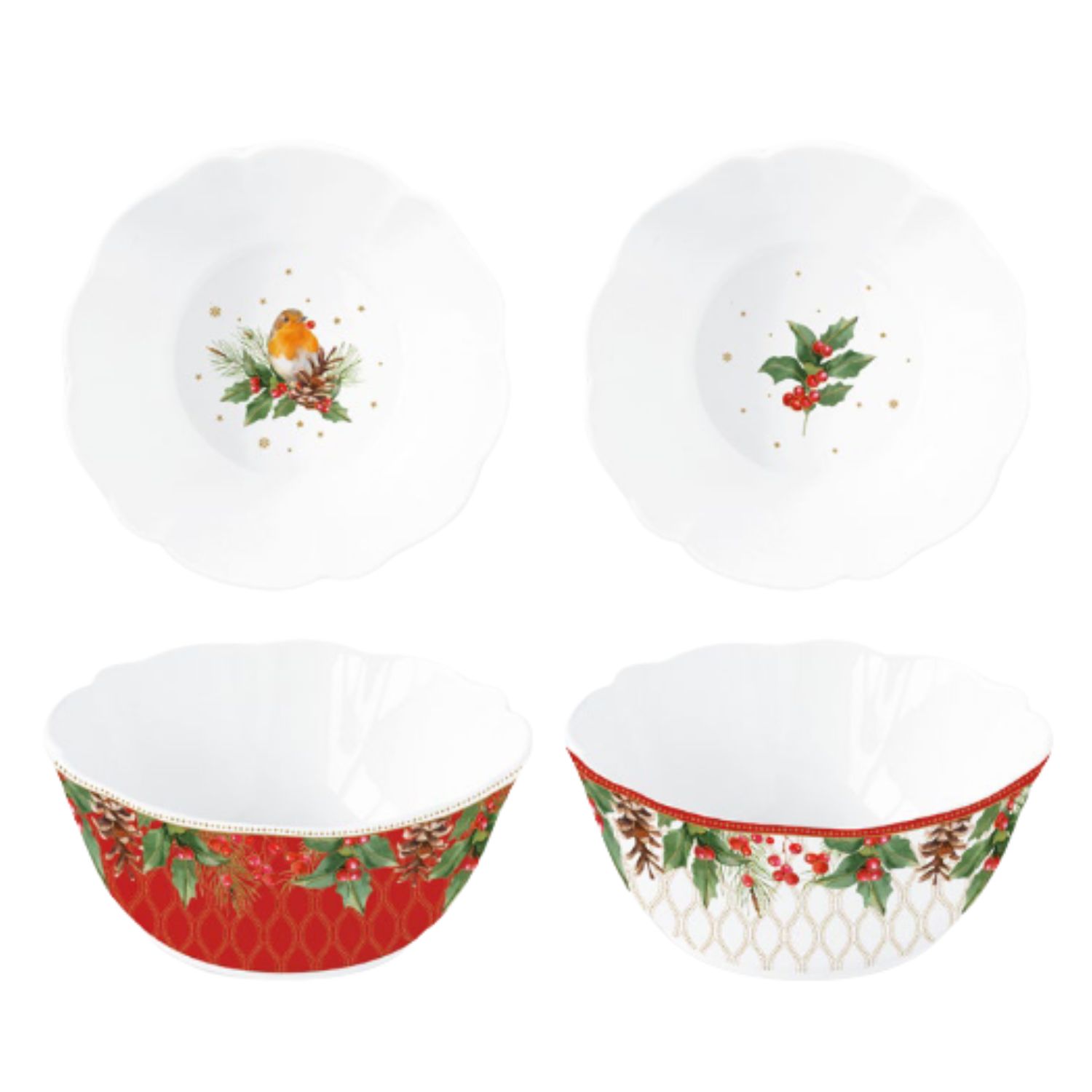 2 Müslischalen CHRISTMAS BERRIES