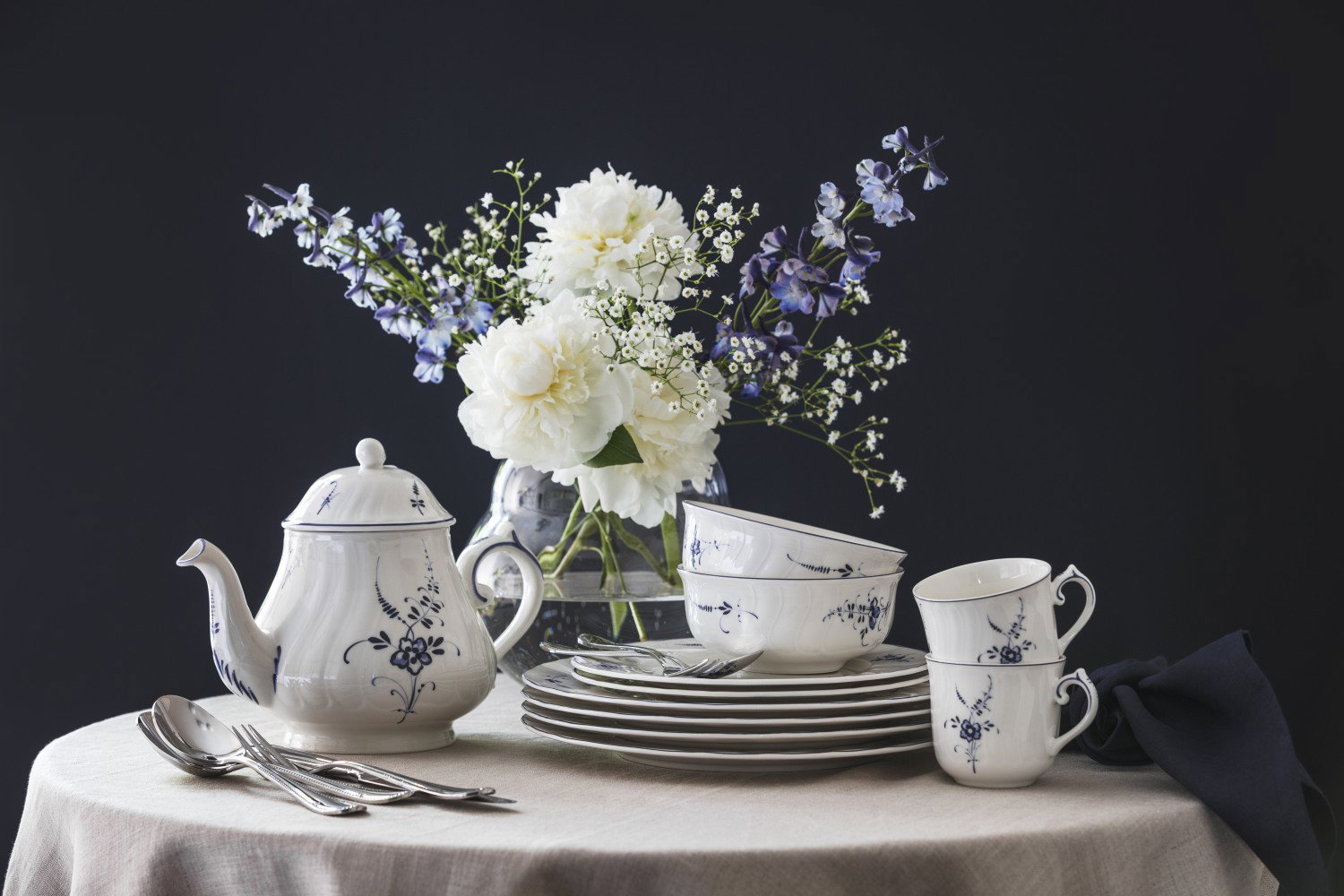 Villeroy & Boch Vieux Luxembourg 4er Set Speiseteller 26 cm Porzellan