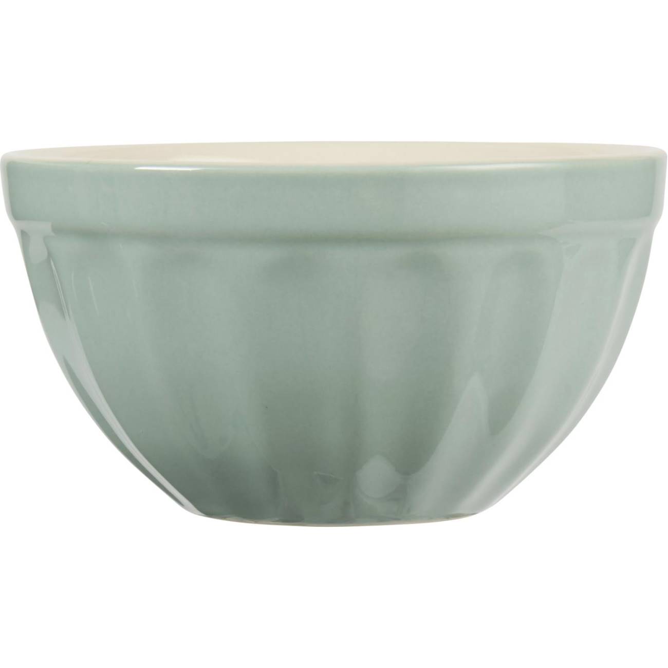 Müslischale MYNTE GREEN TEA grün für 300ml Höhe 7cm,Durchmesser 13cm Steingut Ib von LAURSEN