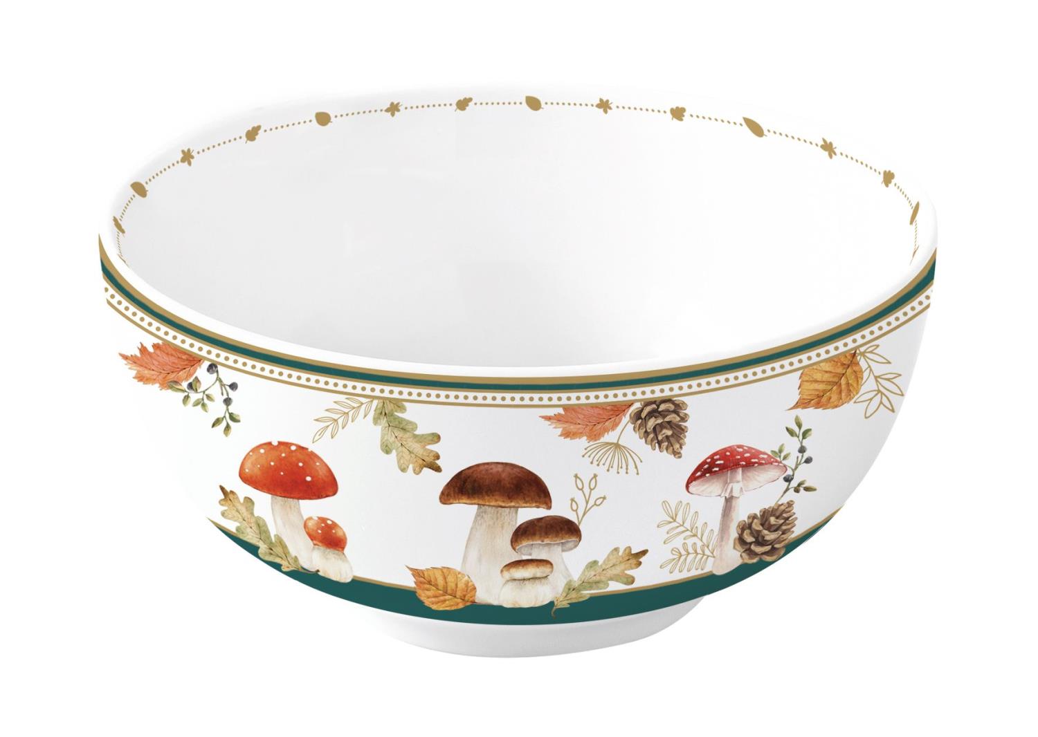 Dessertschale AUTUMN BREEZE Herbst,Durchmesser 12cm Porzellan von EASY LIFE