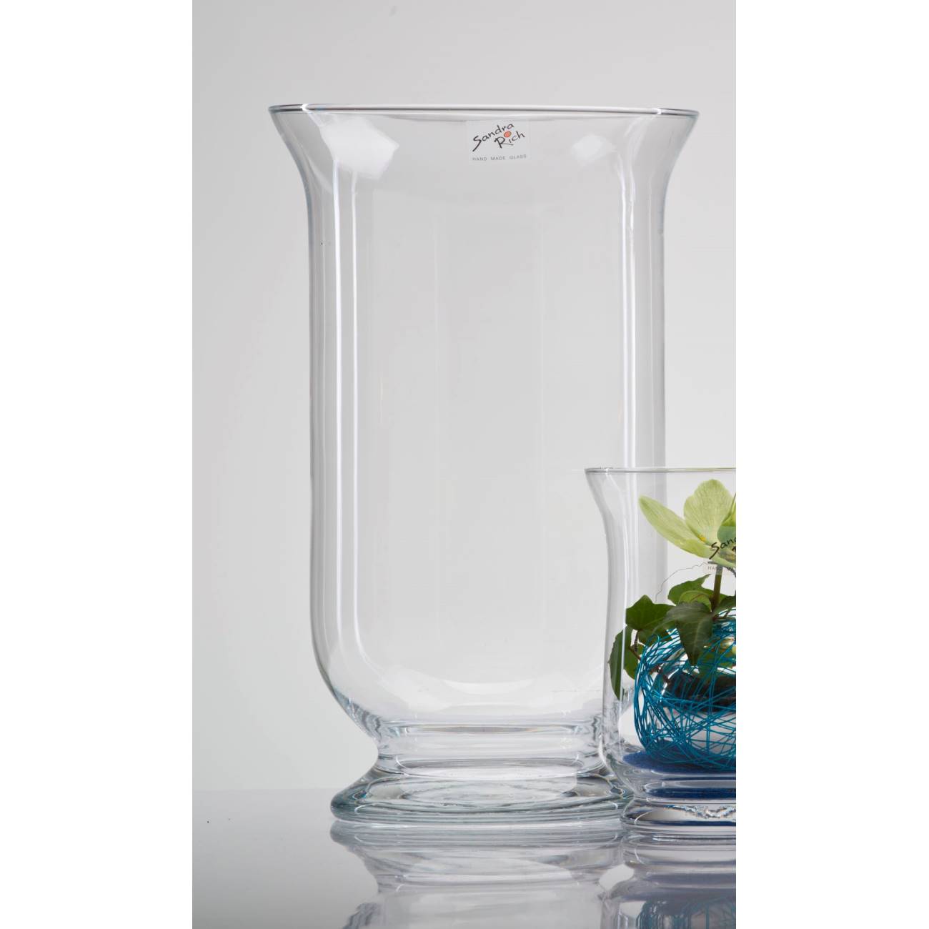 Windlicht, Dekoglas HURRICANE PROMO H. 40cm D. 22cm transparent Sandra Rich