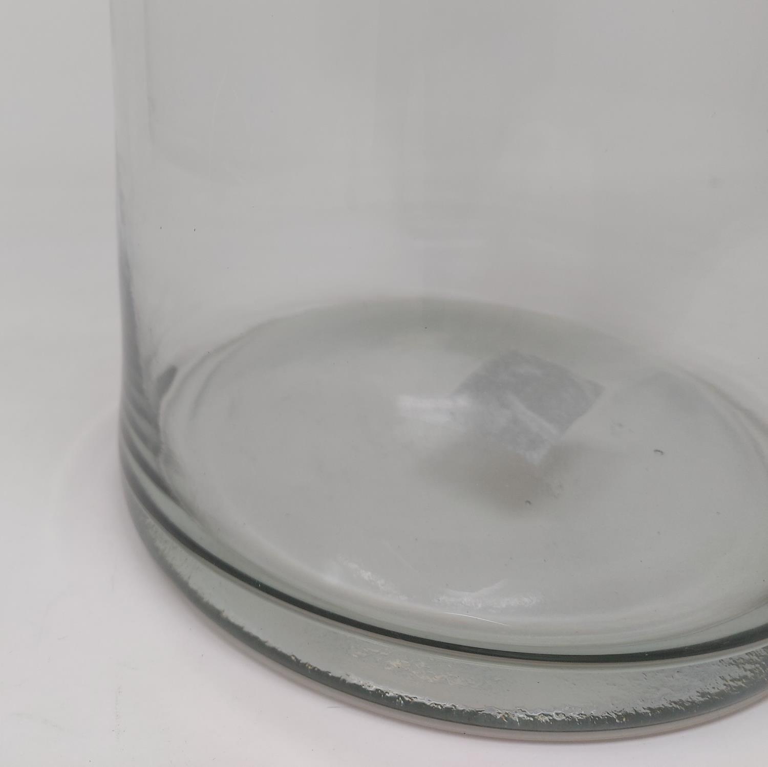Glasvase, Dekoglas CYLI Glas zylindrisch rund H. 30cm D. 19cm klar Sandra Rich