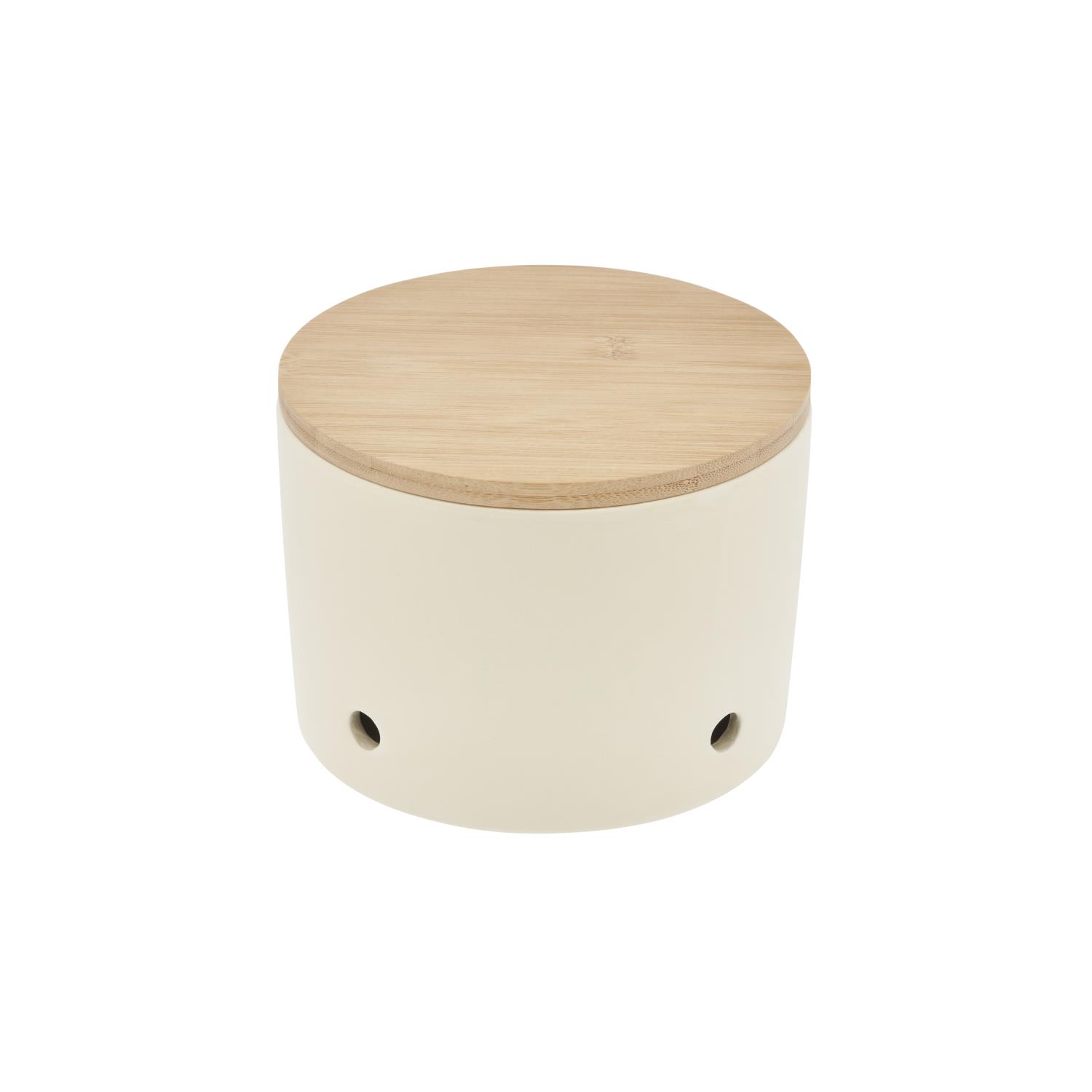 Knoblauchtopf CERA-DESIGN Urban Grey creme weiß aus Keramik MAGU, von MAGU GMBH